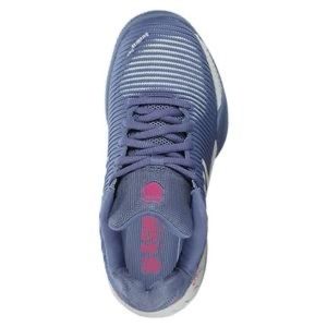 K- Swiss Women's Hypercourt Express 2 Tennis Shoes Infinity and Blue Blush